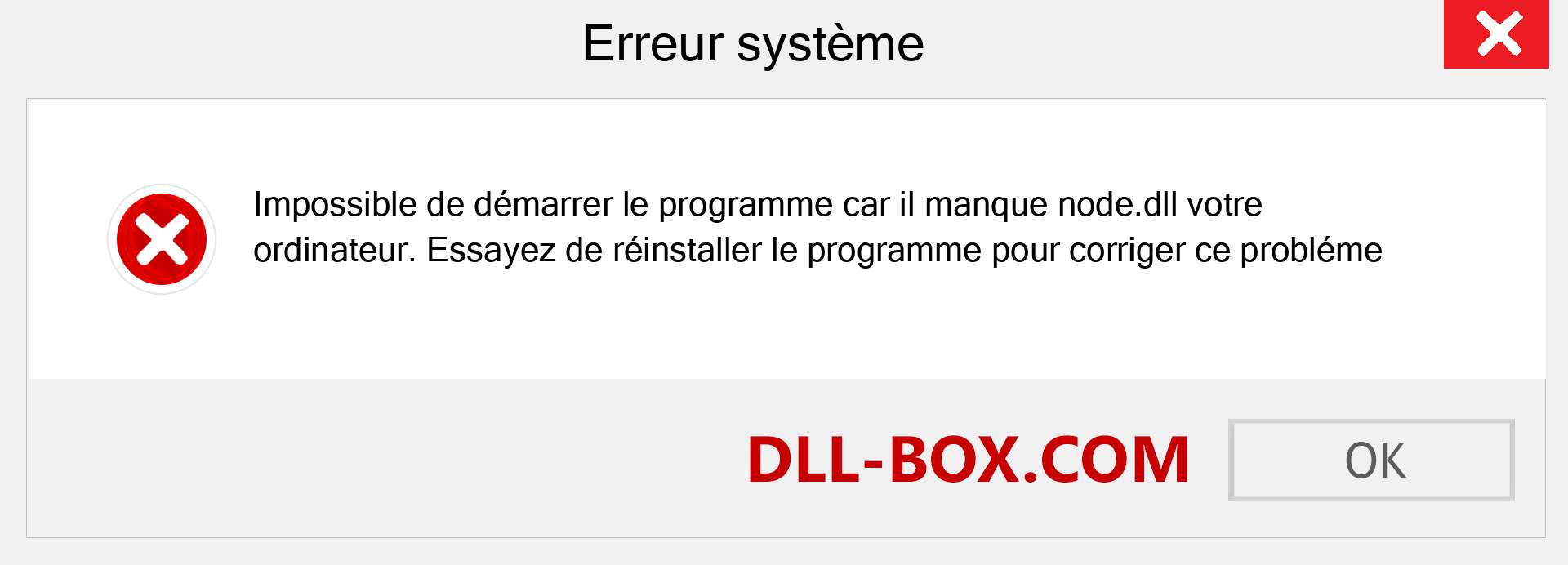 Le fichier node.dll est manquant ?. Télécharger pour Windows 7, 8, 10 - Correction de l'erreur manquante node dll sur Windows, photos, images